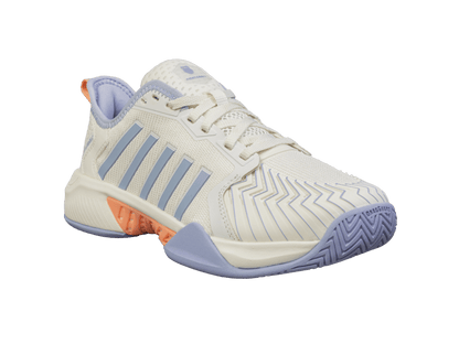 K-Swiss Women's Pickleball Supreme Shoes – White/Heather/Peach Fuzz