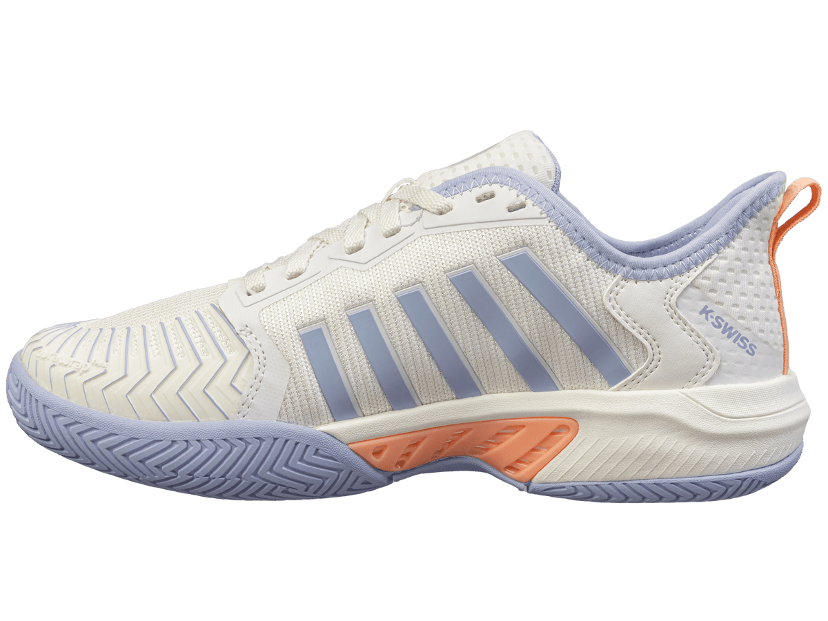 K-Swiss Women's Pickleball Supreme Shoes – White/Heather/Peach Fuzz