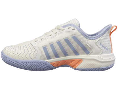 K-Swiss Women's Pickleball Supreme Shoes – White/Heather/Peach Fuzz