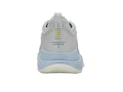K-Swiss Women's Hypercourt Supreme 2 Court Shoes – Dawn Blue/Ballad Blue/Blanc de Blanc