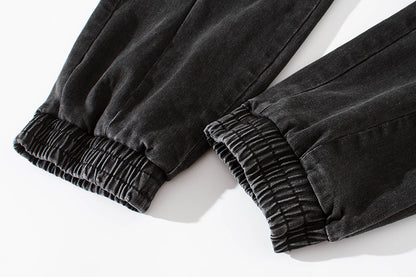 Flowers Embroidery Joggers