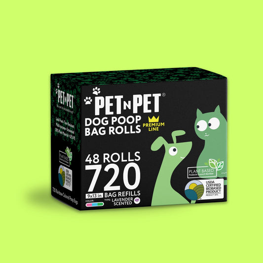 Lavender-Scented Colorful Doggy Bags 720