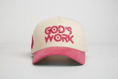 God’s Work Signature Series Suede |  Hot Pink & Teal