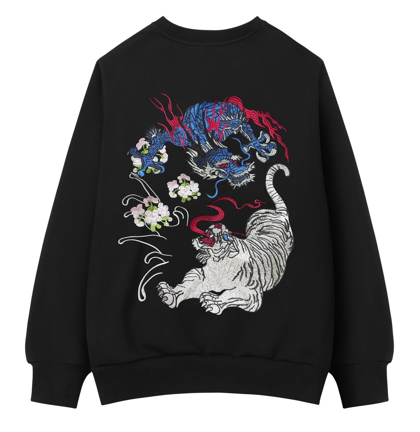 War of Beasts Embroidered Sweater