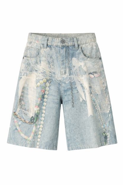 Faded Pearl Shorts