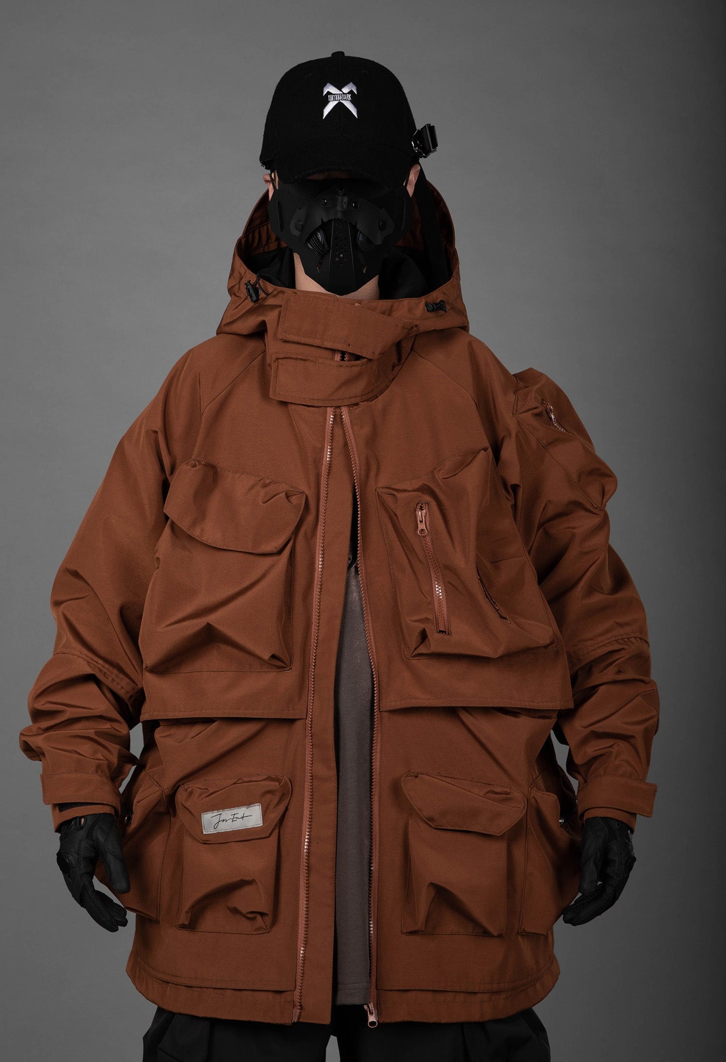 Brown Storage X Tech Jacket