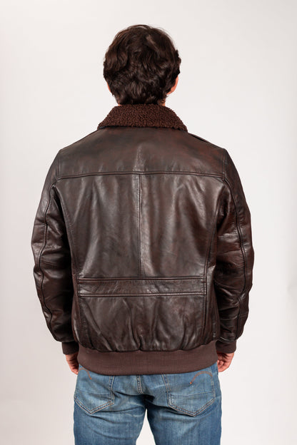 Bomber Leather Jacket