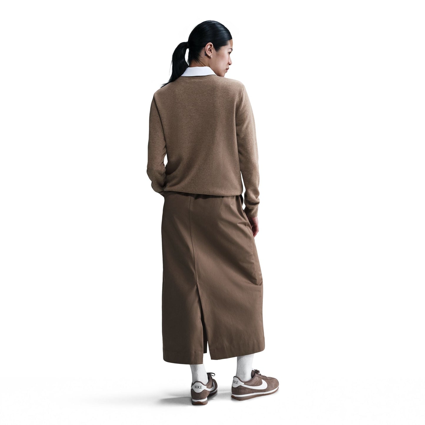 Sportswear Club Fleece Crewneck | Mink Brown