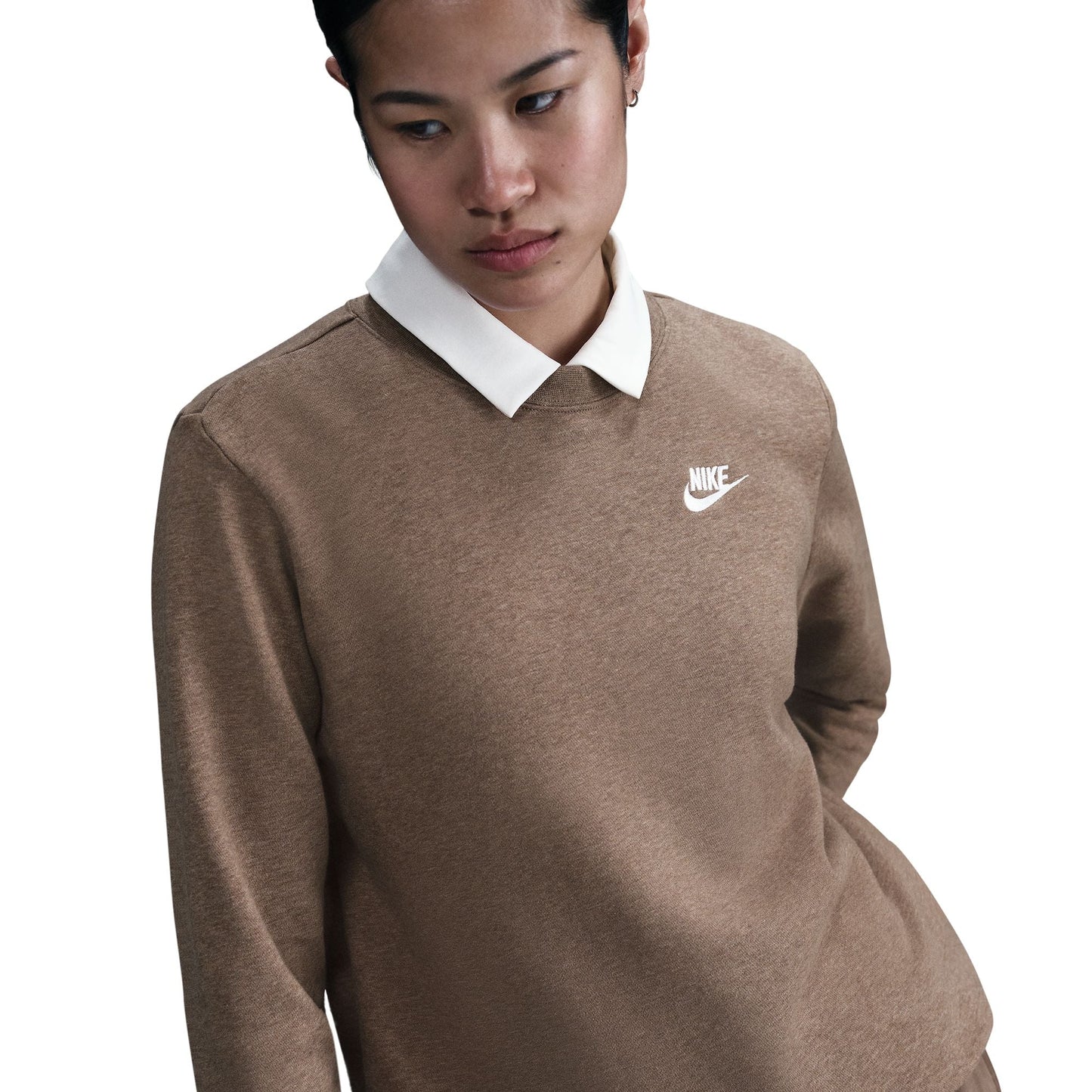 Sportswear Club Fleece Crewneck | Mink Brown