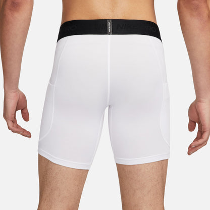 Mens Pro Workout Shorts | White