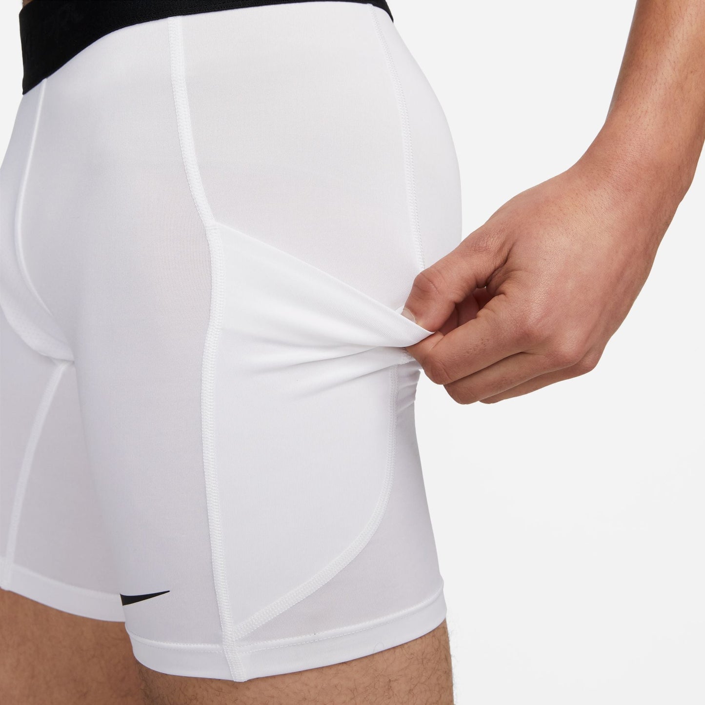 Mens Pro Workout Shorts | White