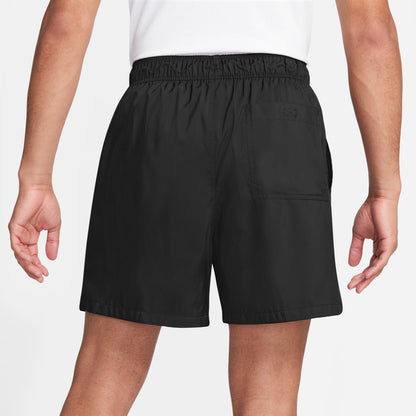 Mens Club Woven Shorts | Black/White