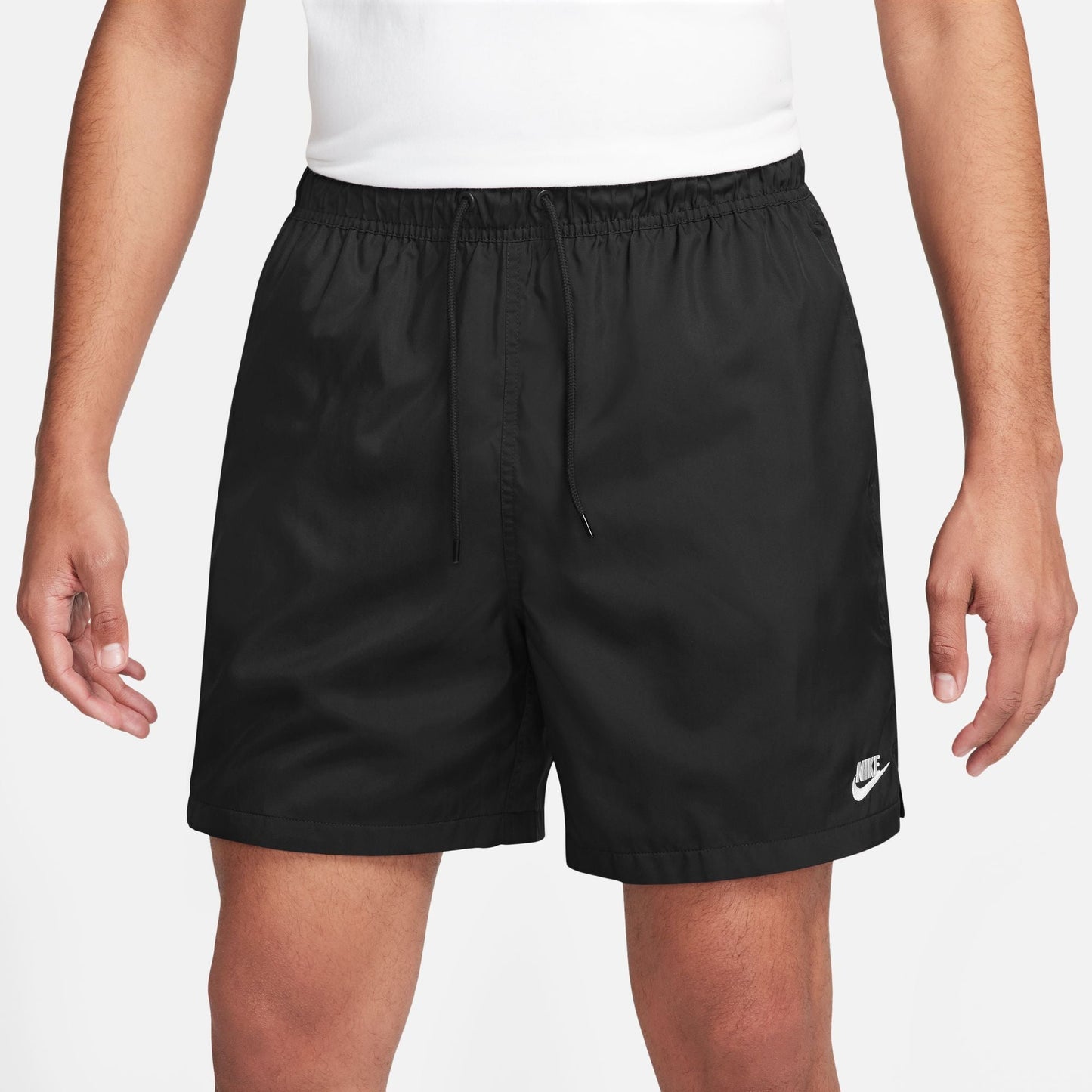 Mens Club Woven Shorts | Black/White