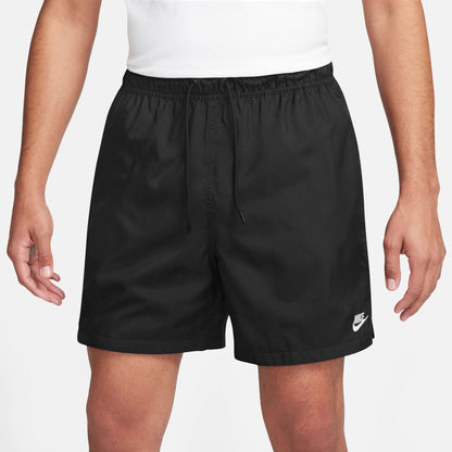Mens Club Woven Shorts | Black/White