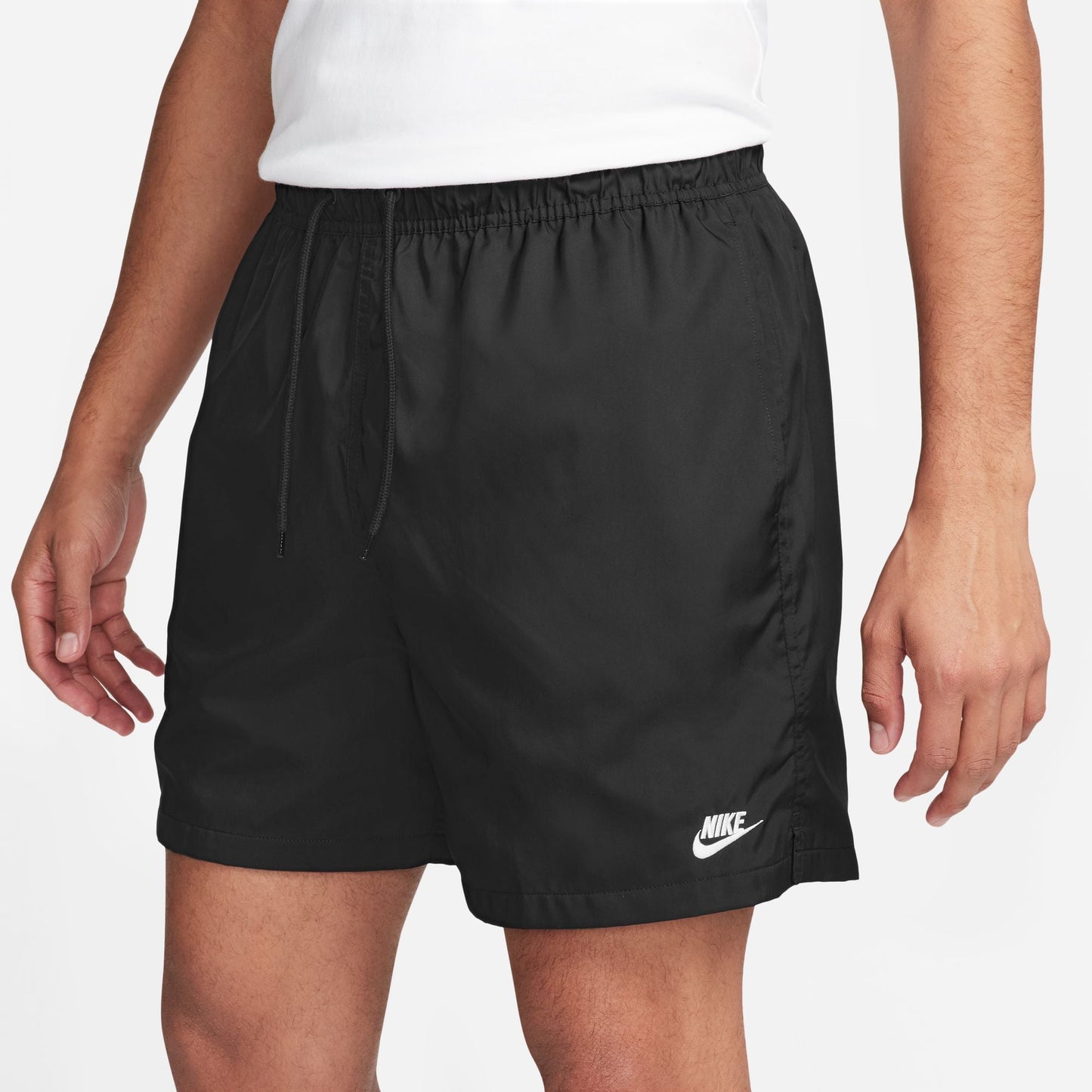 Mens Club Woven Shorts | Black/White