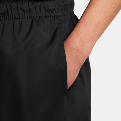 Mens Club Woven Shorts | Black/White