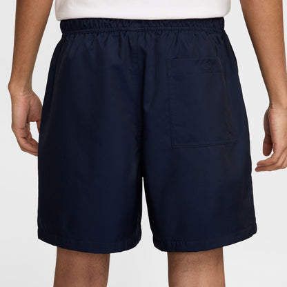 Mens Club Woven Shorts | Obsidian/White