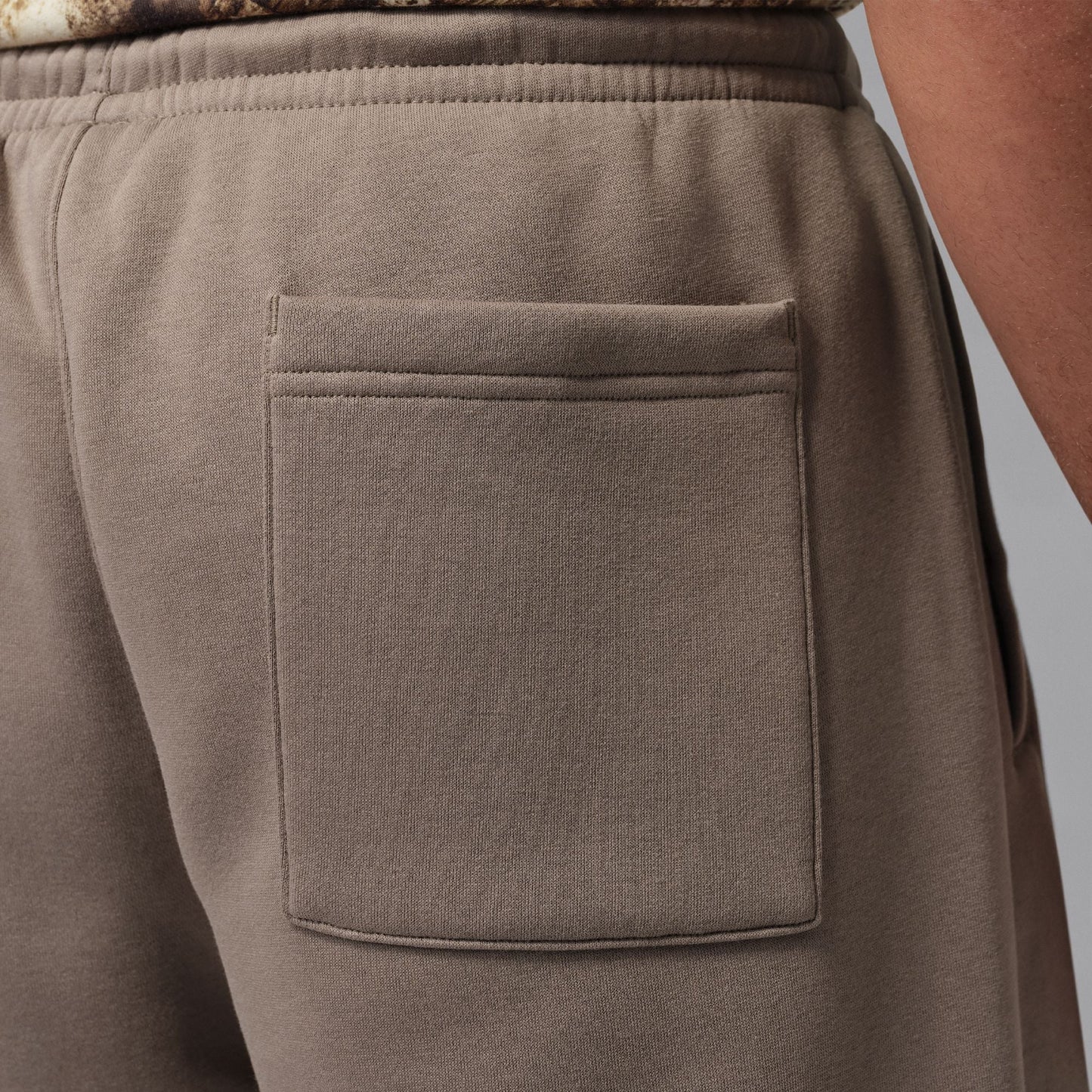 Oversized Open Hem Sweatpants | Olive Grey