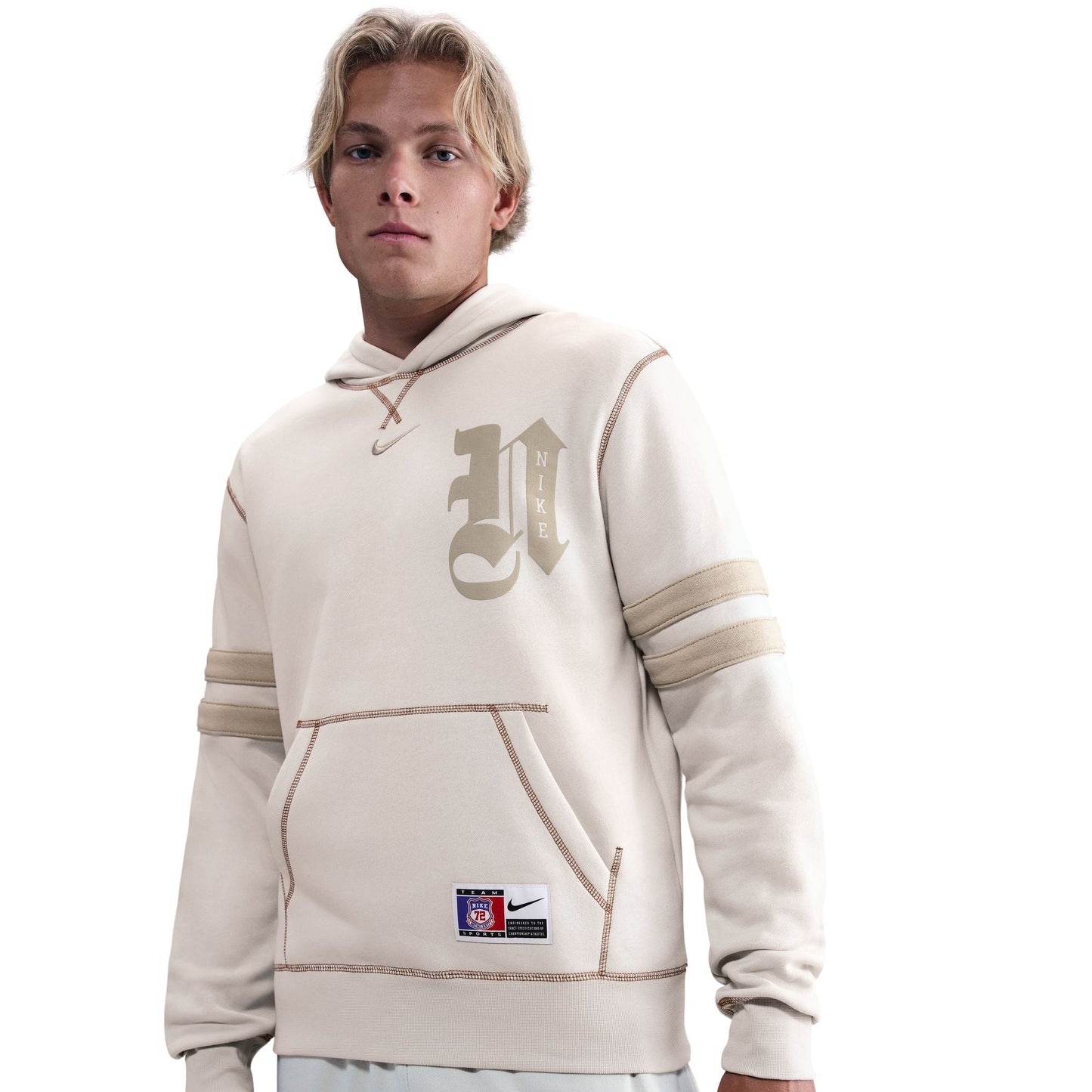 Nike Club Next Up Hoodie | Light Bone