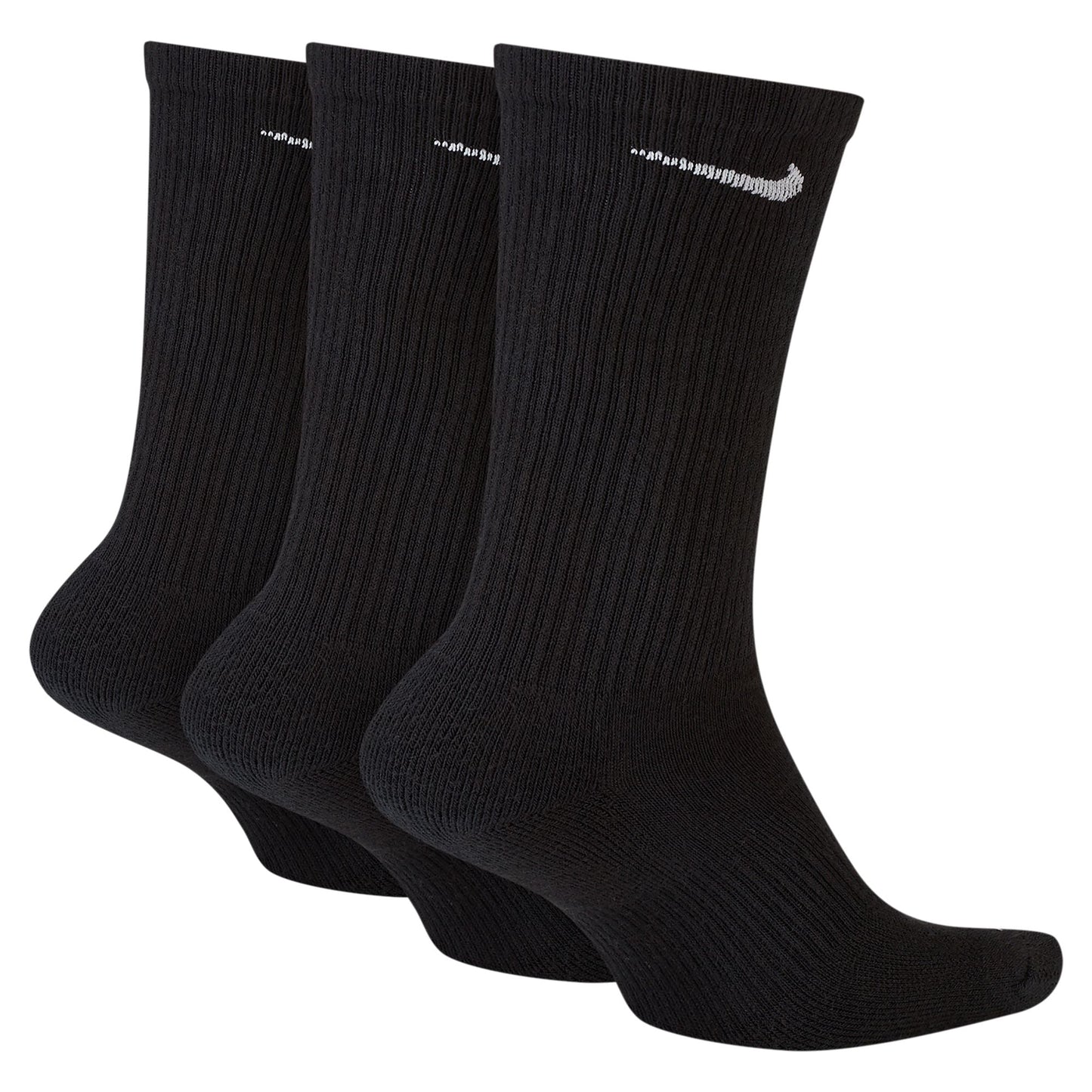 3-Pack Everyday Plus Cushioned Socks | Black