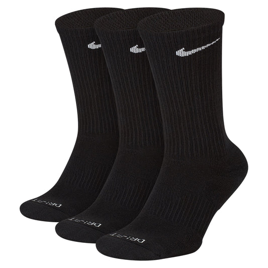 3-Pack Everyday Plus Cushioned Socks | Black