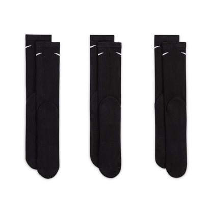 3-Pack Everyday Plus Cushioned Socks | Black