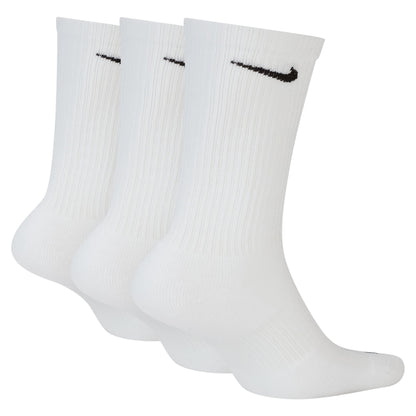 Adult 3-Pack Everyday Plus Cushioned Socks | White