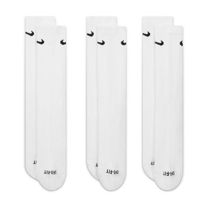 Adult 3-Pack Everyday Plus Cushioned Socks | White