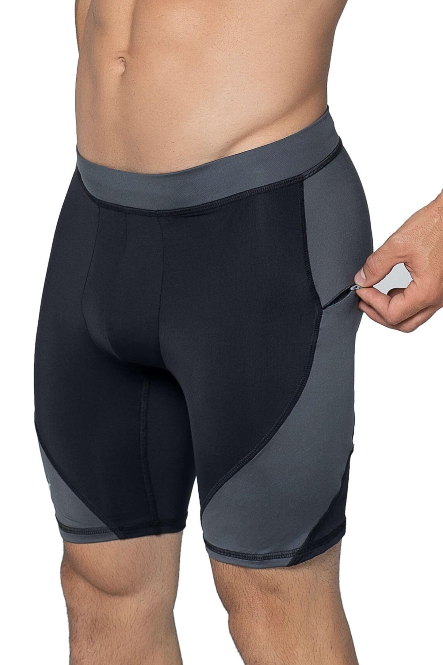 Black/Gray Shorts