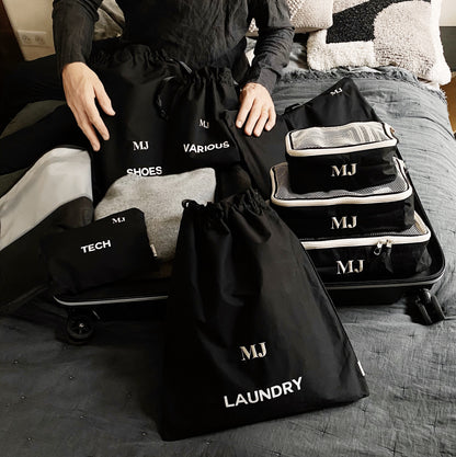 BA Travel Set| 8pc Black