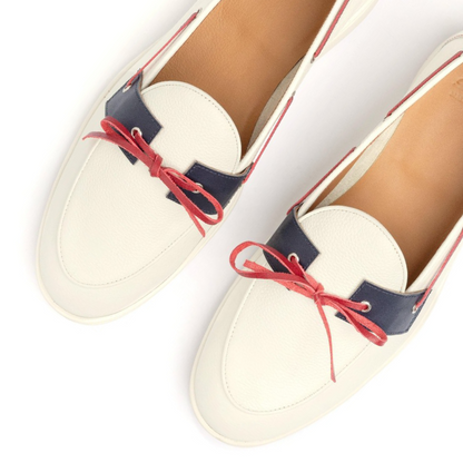 Men's Red, White, & Blue Barca Yacht Loafer
