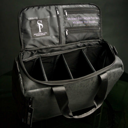 Leather Sneaker Duffle | Black