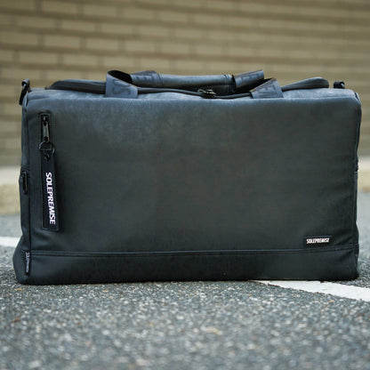 Leather Sneaker Duffle | Black
