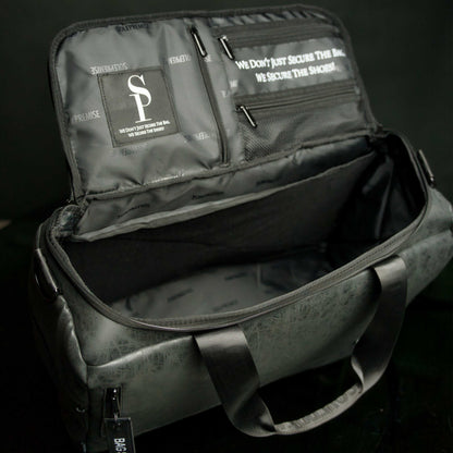 Leather Sneaker Duffle | Black