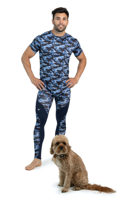 Blue Camo T-shirt