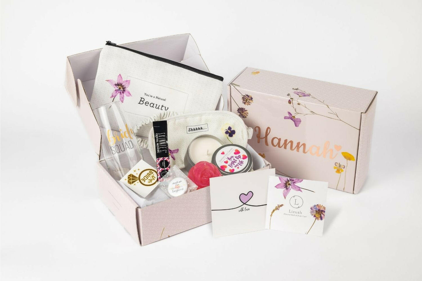 Bridal Shower - Bridesmaids Natural Spa Gift Set