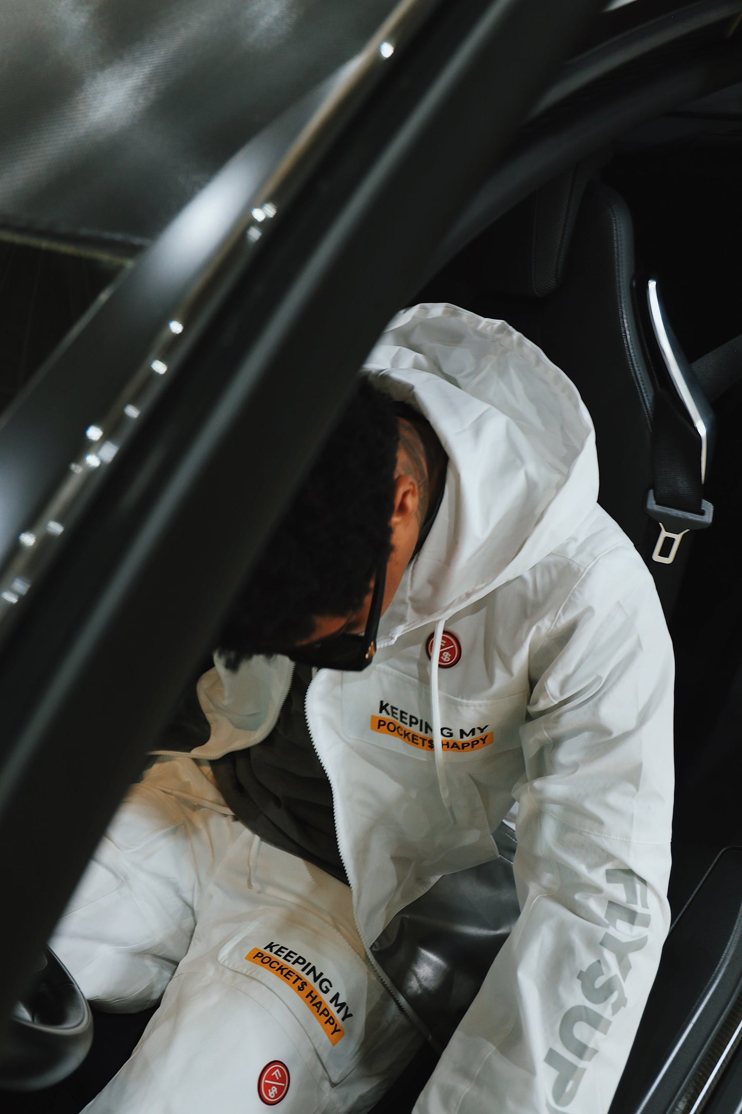 Happy Pockets Windbreaker Zip-Up Jacket