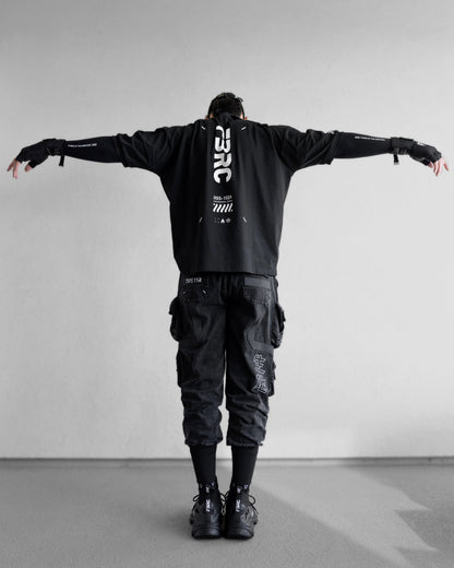RGS-102A Black Oversized Short Sleeve T