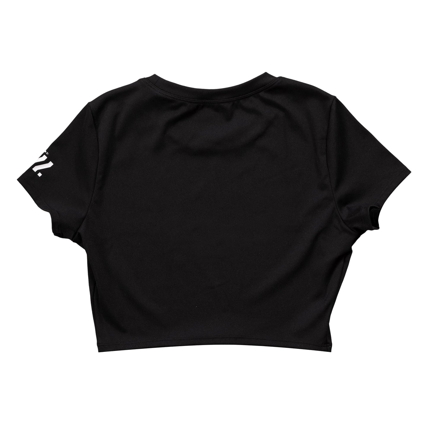 CRTT-Type B Black Crop Short Sleeve T