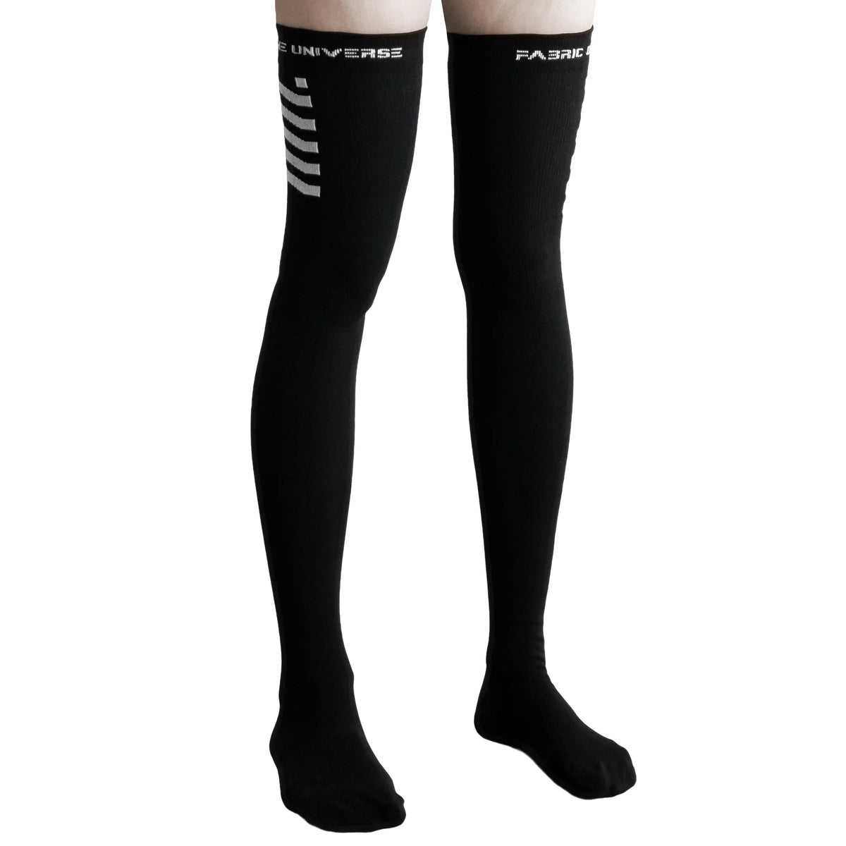 CSRT-01 Black Thigh High Socks