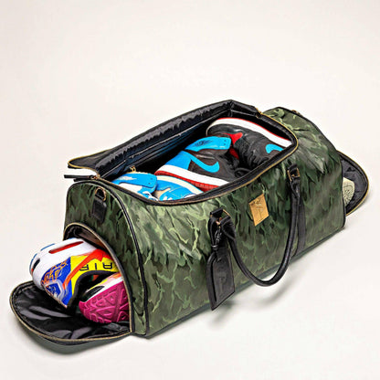 Green Camo Duffle Bag