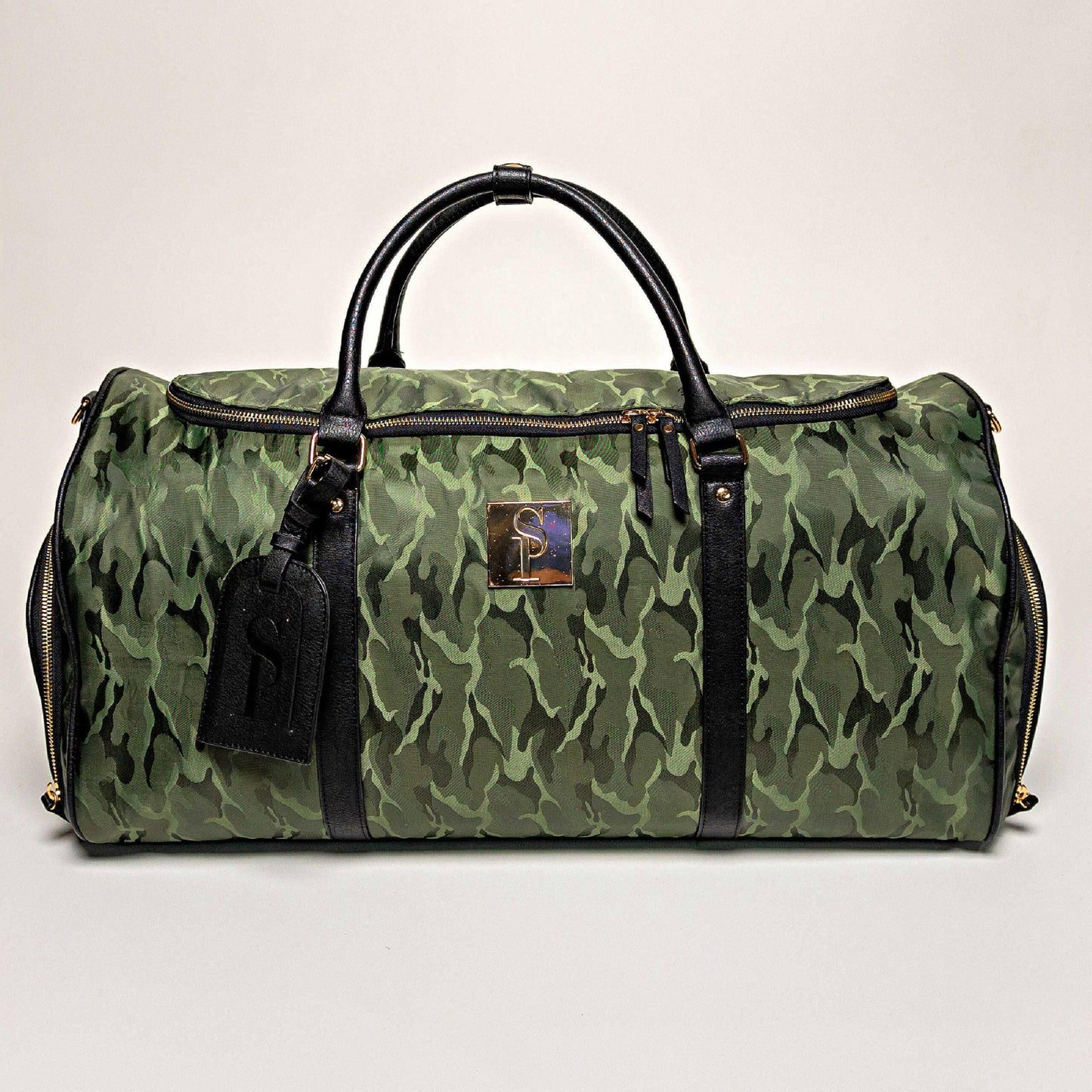 Green Camo Duffle Bag