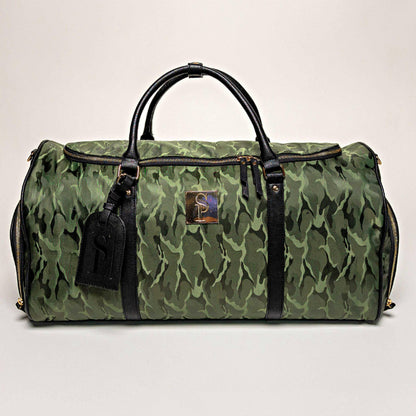 Green Camo Duffle Bag