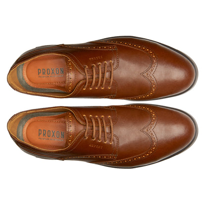 STEEL TOE OXFORD SHOE CAPTAIN AMBER