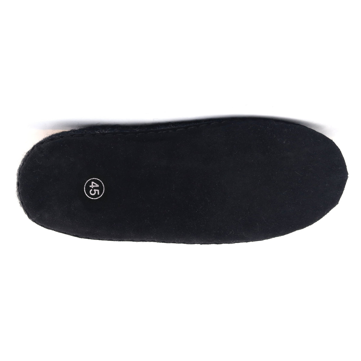 Newport Noir Wool House Shoe