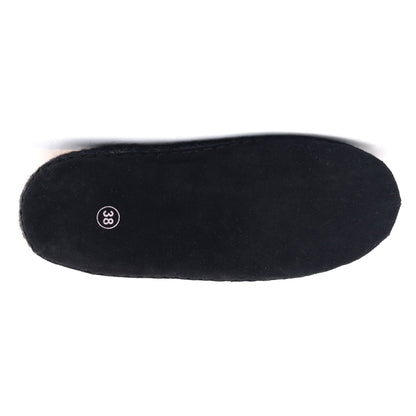 Newport Noir Wool House Shoe