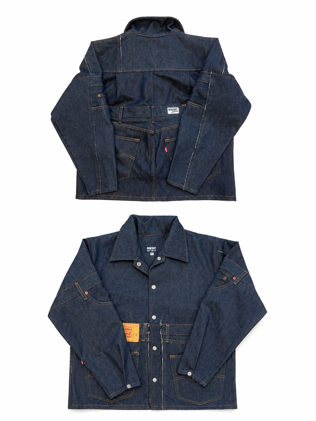 Raw Denim Jacket | Dark Blue