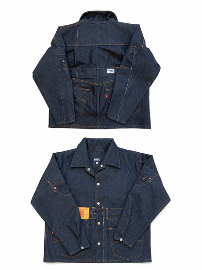 Raw Denim Jacket | Dark Blue