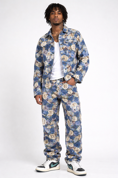 Aster Tapestry Cargo Pants