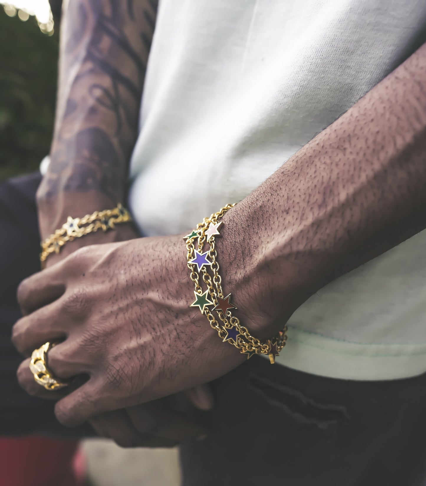 Star Cleef Bracelet | 18K